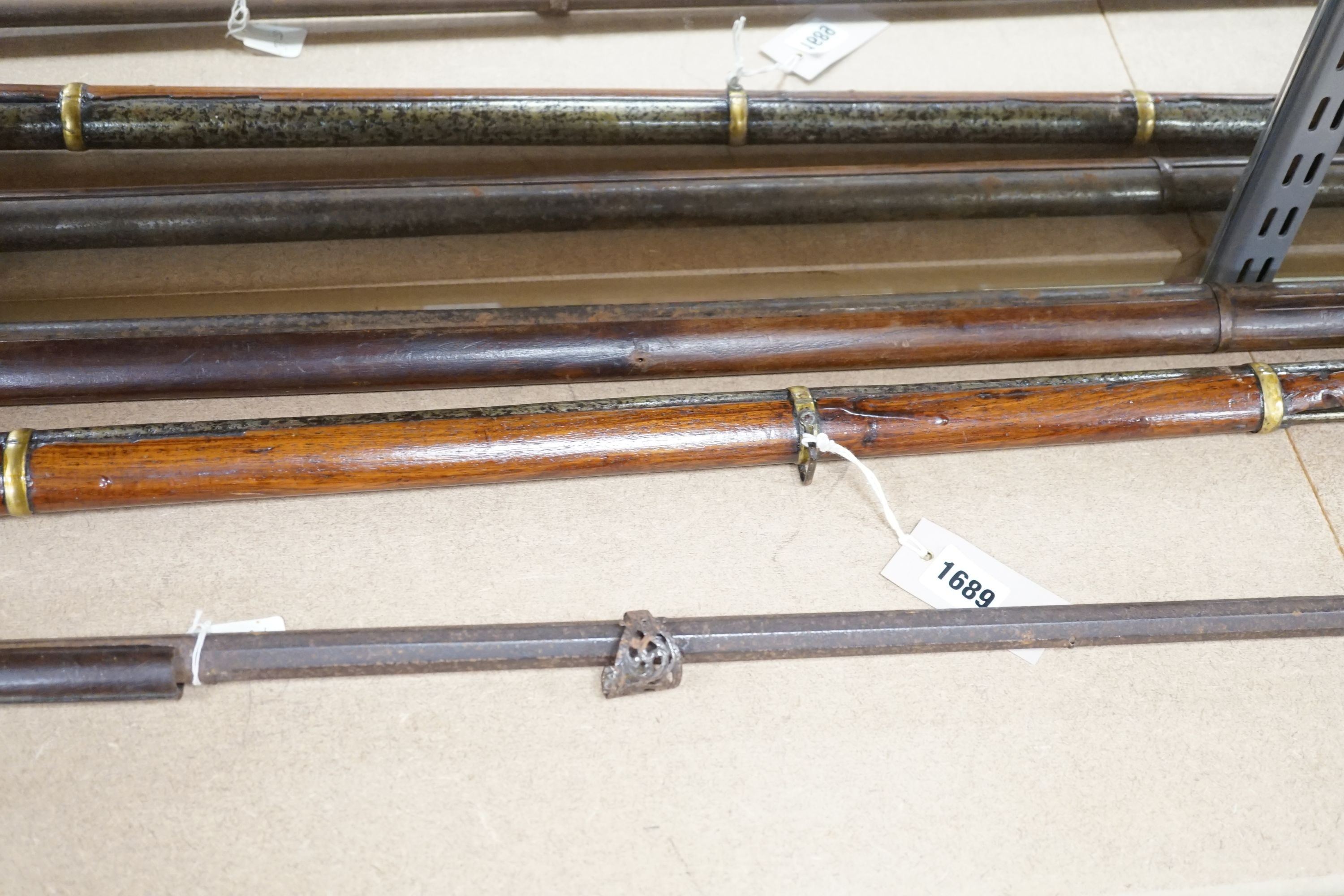 Three Indo-Persian match-lock rifles